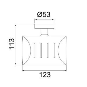 Saboneteira Lorenzetti Loren Loft 2008 C82 Cromado - 