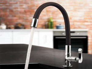 Torneira Bancada Flexível Lorenzetti 1177 B27 Flex Black - 