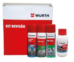 Kit Revisão Automotiva com 4 Peças - Wurth - 