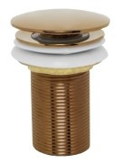 Válvula Pevilon clique redonda 101630 rose gold  Válvula Pevilon clique redonda 101630 rose gold