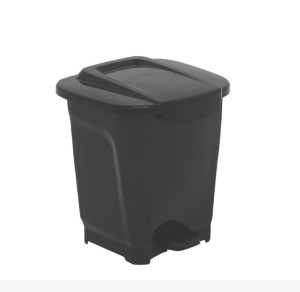 Lixeira tramontina 15 litros t - force preta 92811/009 Lixeira tramontina 15 litros t - force preta 92811/009