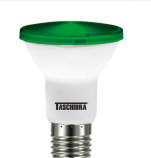 Lâmpada Led Taschibra par 20 IP 65 6W VERDE E27 11080324 -