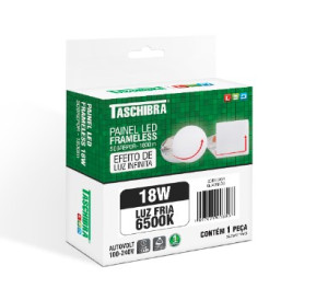Painel led Taschibra frameless sobrepor 18W  6500K  15140137