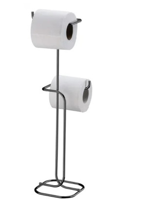 Suporte Papel Higiênico papeleira Chão piso onix Future 1176OX - 