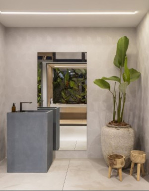 Revestimento eliane 18 X 20,8 orion hex plisse off white mt Revestimento eliane 18 X 20,8 orion hex plisse off white mt