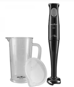 Mixer Britânia Preto 350W PRO MAXX BMX350P - 