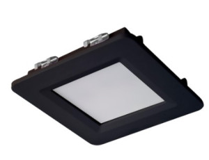 Luminária LED Cabinet Quadrado 2W 6.500K - Preto - 