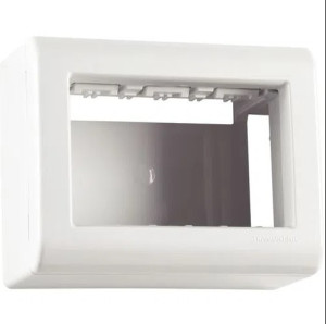 Caixa de Sobrepor 3 Postos Tramontina LizFlex Branca  57303003 - 