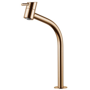 Torneira Swan 1198 R42 Para Lavatório de Mesa Bica Alta Lorenzetti Rose Gold
 - 