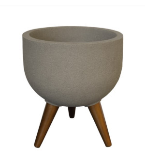 Vaso japi redondo decore 33 marmore 