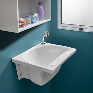 Tanque de Louça Branco TQ-S 18 Litros - 