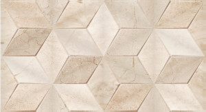 Piso Embramaco 33X60 vetro marmo beige ar 55967  - 