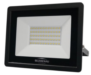 Refletor LED Tech Alumínio 50W 3.000K - Preto - 