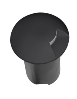 Embutido Solo LED Open 1W 3.000K - Preto - 