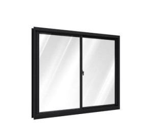 Janela riobras de correr lateral 2 folhas móveis  s/grade 100 x 150 