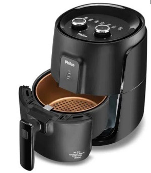 Fritadeira Air Fryer Philco PFR15PG Gourmet Black 4L 1500W - 