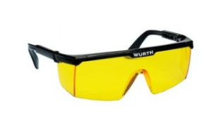 Óculos de Segurança PRÓ Incolor com Haste Preta - Wurth  - 