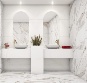 Porcelanato embramaco 62 X 121 gran calacata premium lux 60541 - 