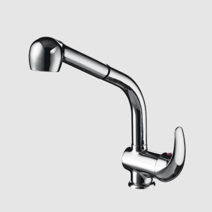 Misturador Monocomando para Cozinha de Mesa - Bica Alta Móvel Spray 2267 C71 - 