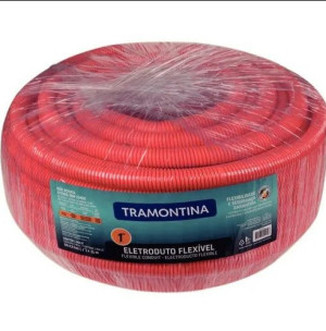 Eletroduto Corrugado Reforçado Flexível DN32 1