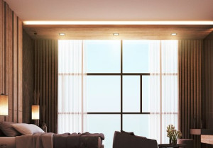 Painel led Taschibra lux embutir preto 24W 30CM 6500K  15090302 - 