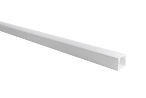 Perfil Line Alumínio Sobrepor 17mm 3M - Branco Fosco - 