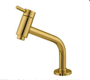 Torneira Pevilon vernazza ambar 11.1352 C28 dorurado  - 