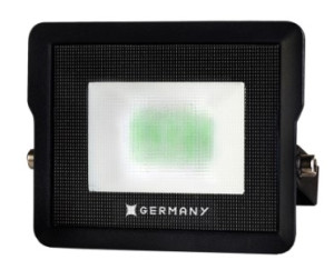 Refletor LED Licht Alumínio 8W - Decorativa Verde - Preto - 