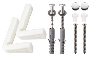 Combo Bacia Loren Class Convencional Branco  - 