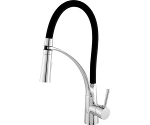 Monocomando Pevilon gourmet cromada com preto ferrara 205103 - 