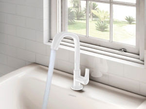 Torneira Lavatório Fitt de Mesa 1195 F61 Lorenzetti - Branca