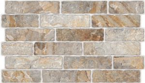 Piso Embramaco 34X58 brick stone c 54008  - 