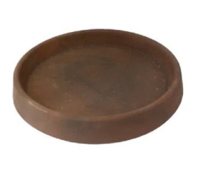 Prato japi redondo 25 aço corten 