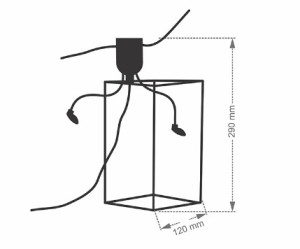 Abajur taschibra happy 1xe27   15050816 - 