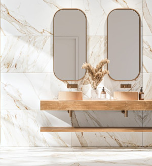 Porcelanato embramaco 123 X 123 master calacata premium 123000 acetinado - 