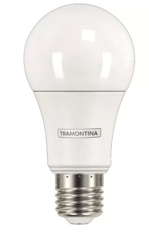 Lâmpada LED Tramontina Bulbo Base E27 15 W Bivolt 6500 K Luz Branca