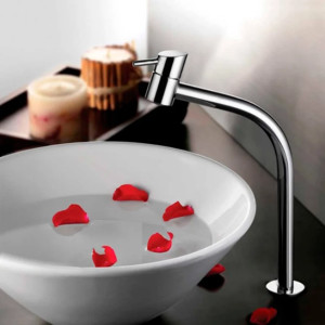 Torneira Swan 1198 C42 Para Lavatório de Mesa Bica Alta Lorenzetti Cromada
 - 