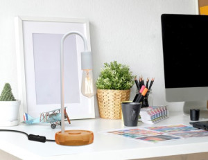 Abajur taschibra flam 1xe27 branca 0213000801 - 