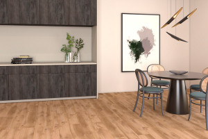 Piso Laminado Clicado Eucafloor Prime Click Cacau - 2,36 m² por Caixa
 -