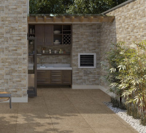 Piso Embramaco 34X58 brick stone c 54008 