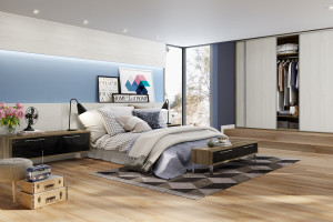 Piso Laminado Clicado Eucafloor New Elegance Elmo Macciato - 2,77 m² por Caixa
 -