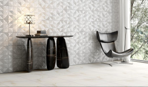 Piso Embramaco 33X60 unique gray satiny rt 57605  - 