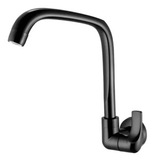 Torneira Cozinha Fitt de Parede 1168 F61 Lorenzetti - Preta - 