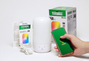Smart luminaria de mesa Taschibra pill wifi led 6W RGB  1502002903 - 