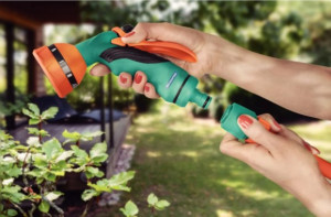 Hidropistola 10 tipos de jato para Engate Rápido Tramontina Multifunção