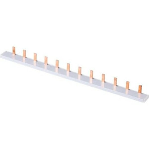 Barramento DIN 2 Fases 12 Polos Tramontina Tipo Pente 21 cm 56300103