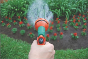 Hidropistola 10 tipos de jato para Engate Rápido Tramontina Multifunção - 