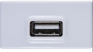 Módulo para Tomada USB Bivolt Tramontina 1,5 A Branco
57115041 - 
