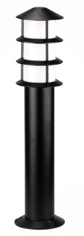 Balizador Oriental 550mm - Preto Fosco - 