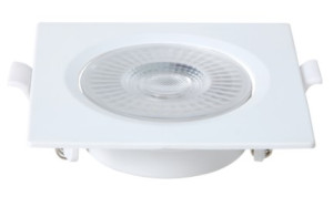 Spot LED Embutir Quadrado 3W 3.000K - Branco - Blumenau  - 